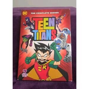 Teen Titans The Complete Series Box Set 7 DVD Disc Box Set DC